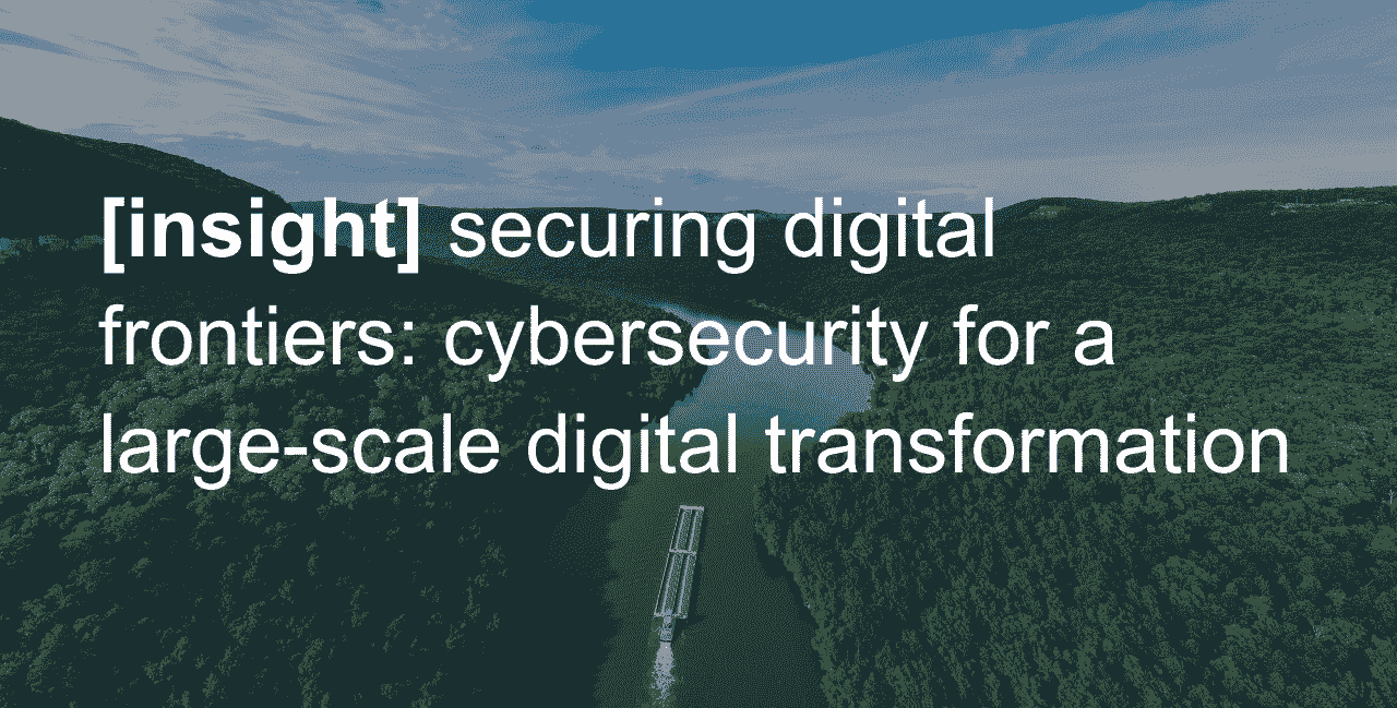 securing digital frontiers cybersecurity for a large-scale digital transformation